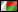马达加斯加 的旗帜
